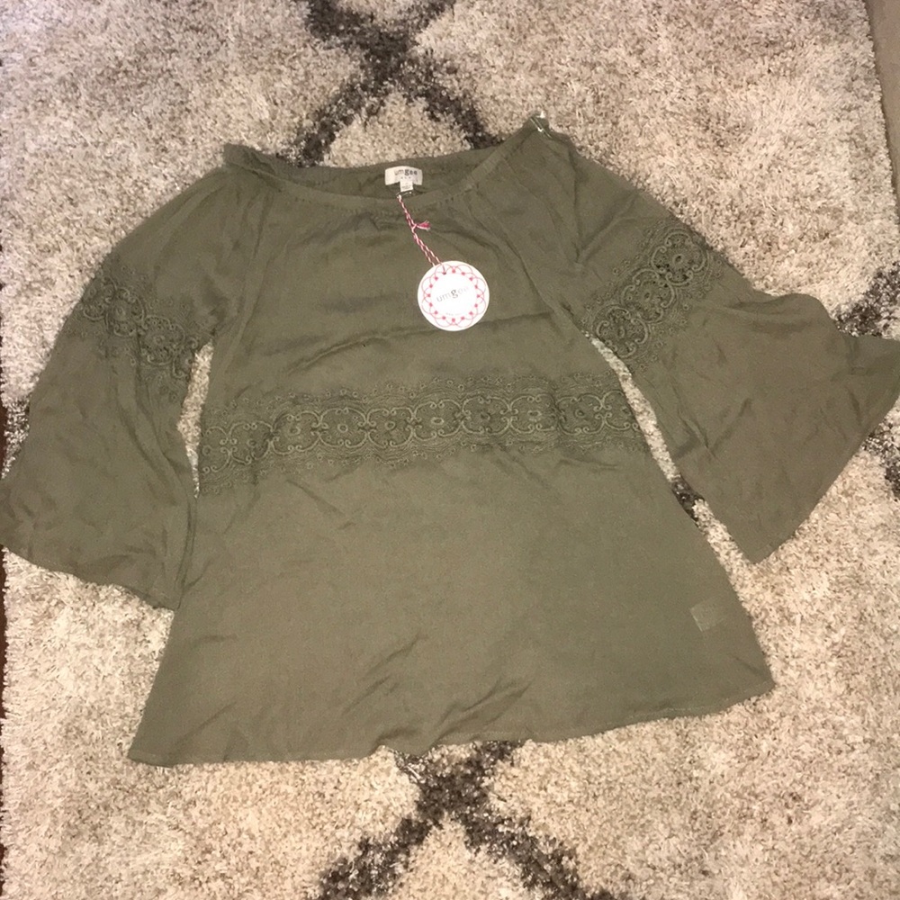 Off the shoulder shirt